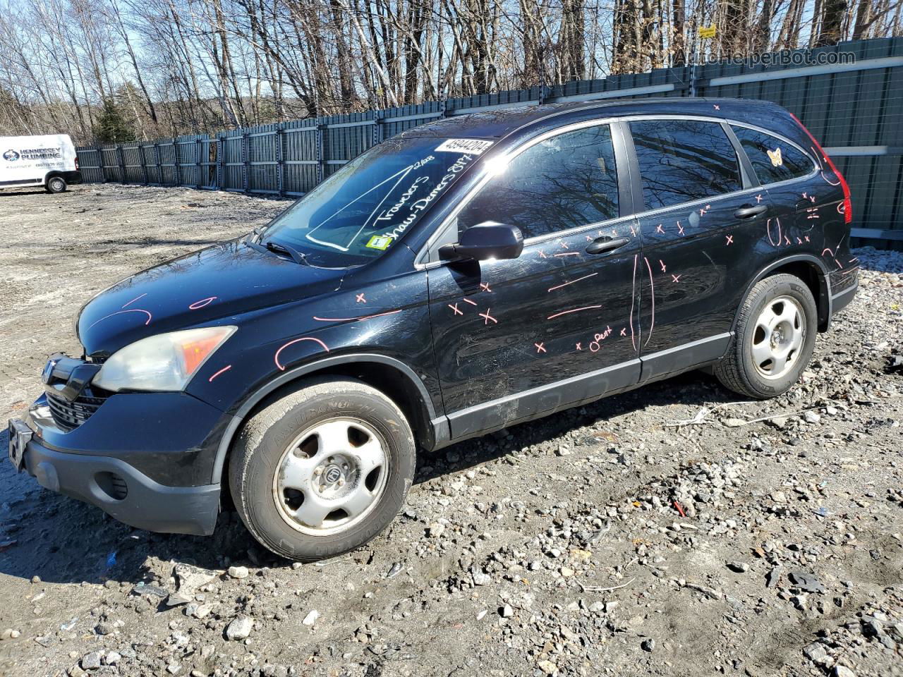 2009 Honda Cr-v Lx Black vin: 3CZRE38329G709007