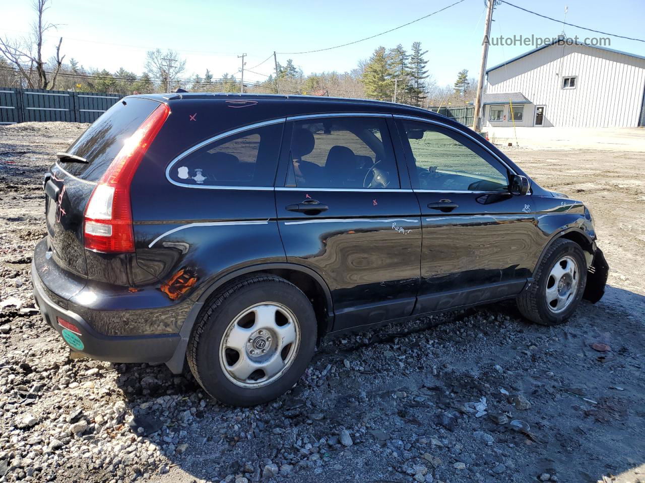 2009 Honda Cr-v Lx Black vin: 3CZRE38329G709007