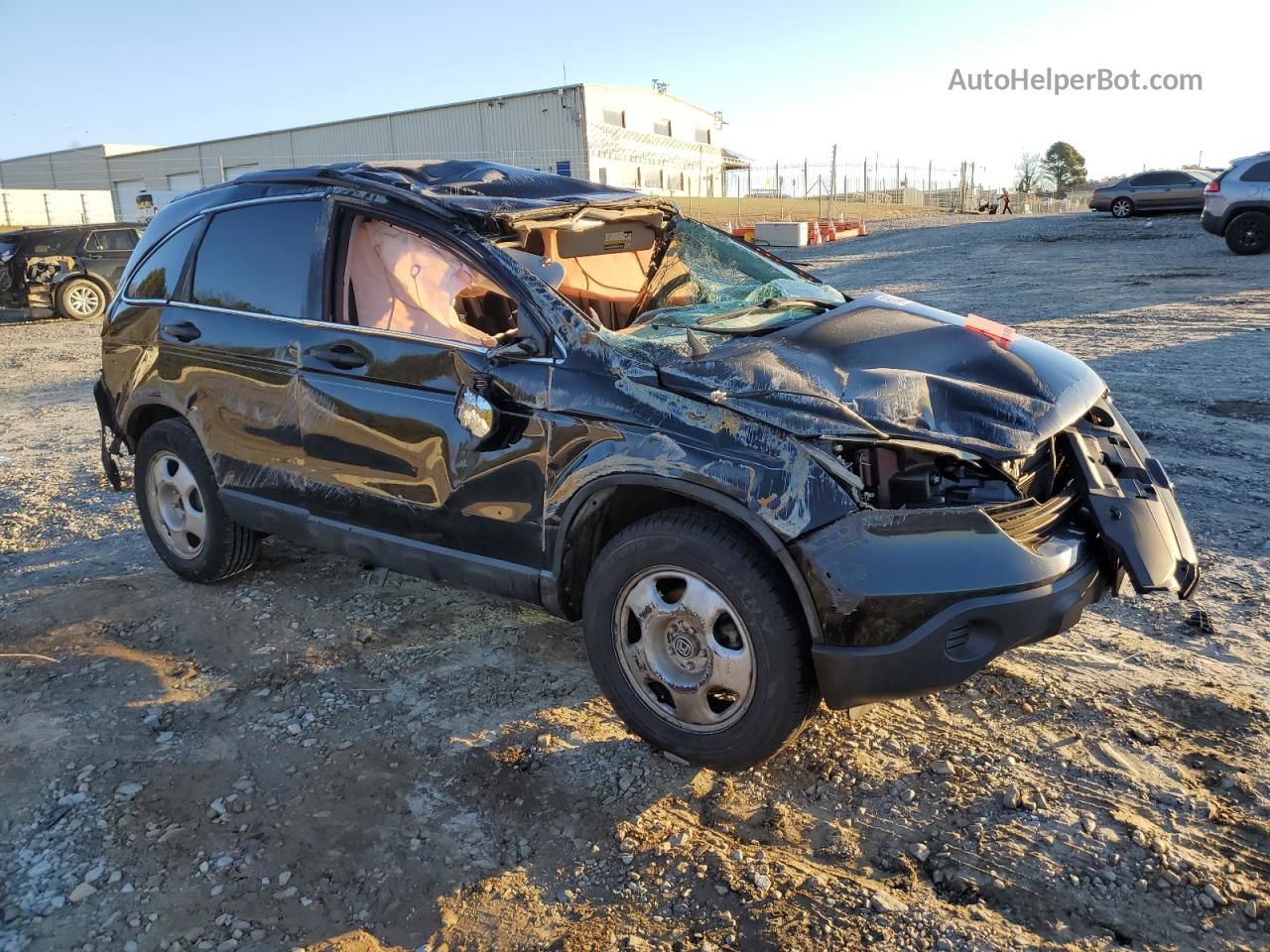 2009 Honda Cr-v Lx Black vin: 3CZRE38349G700504