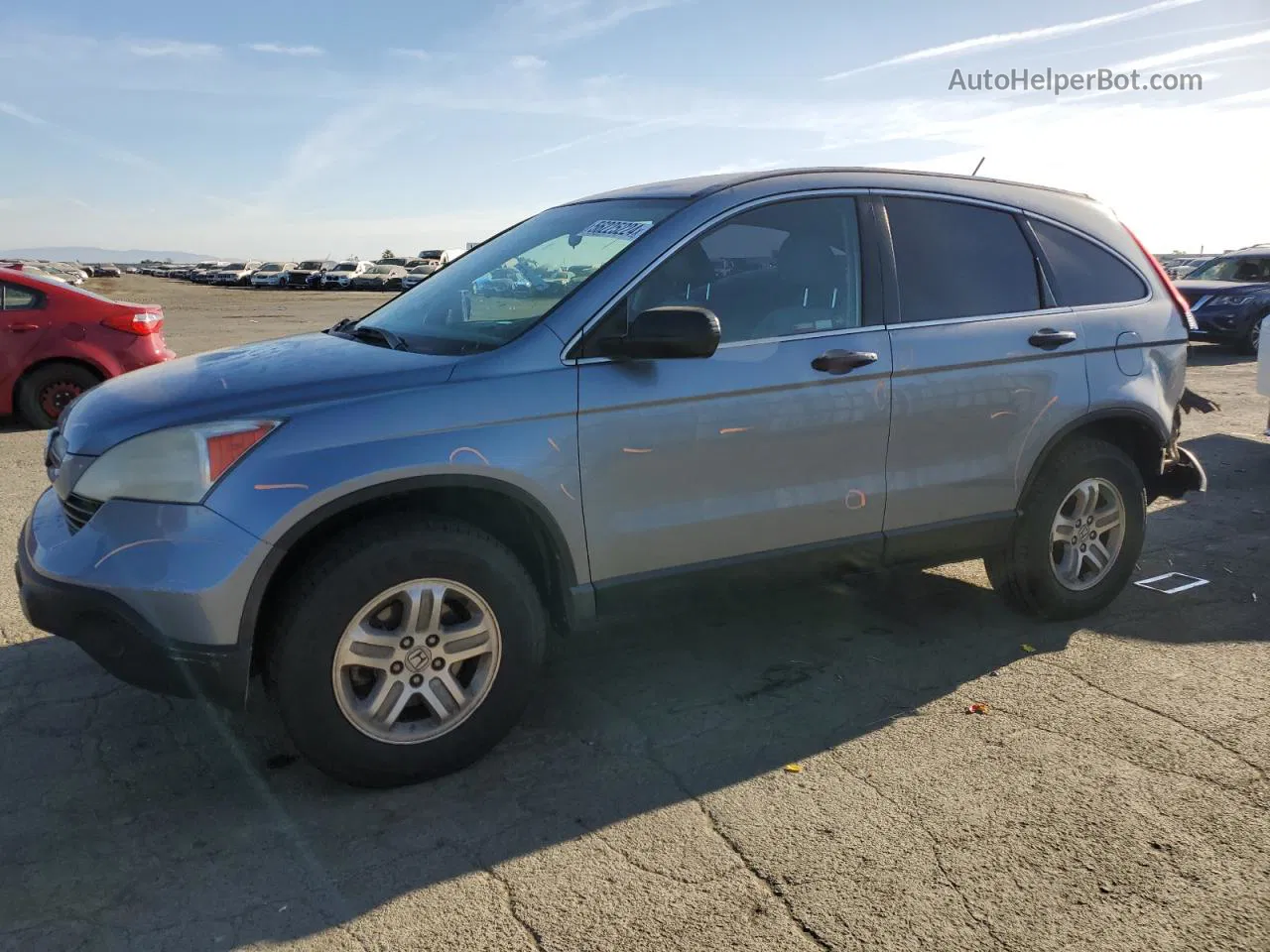 2009 Honda Cr-v Lx Blue vin: 3CZRE38359G701287