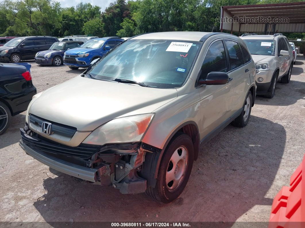 2009 Honda Cr-v Lx Золотой vin: 3CZRE38379G704482