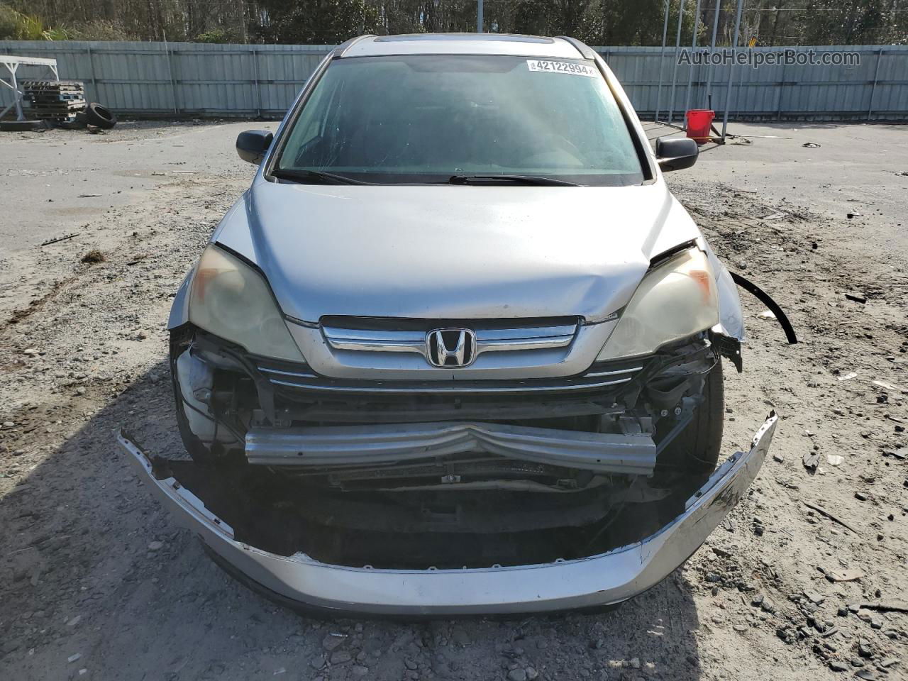 2009 Honda Cr-v Ex Silver vin: 3CZRE385X9G704719