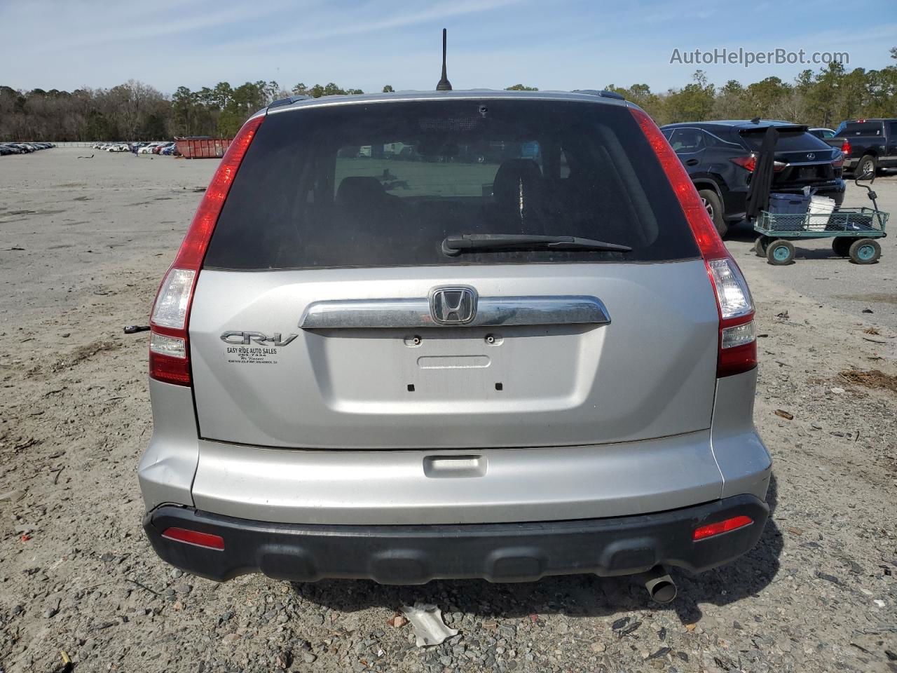 2009 Honda Cr-v Ex Silver vin: 3CZRE385X9G704719