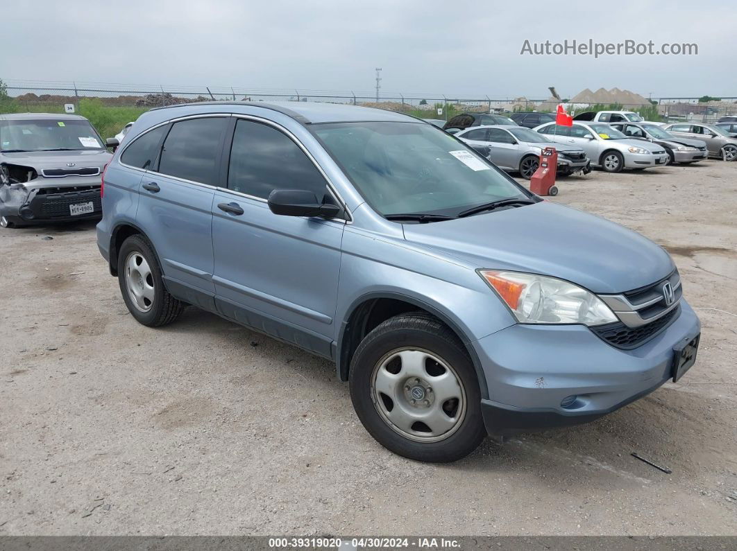 2010 Honda Cr-v Lx Blue vin: 3CZRE3H30AG705719