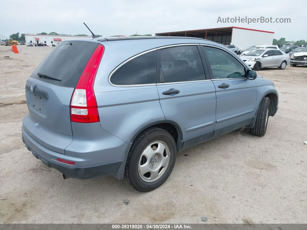 2010 Honda Cr-v Lx Blue vin: 3CZRE3H30AG705719