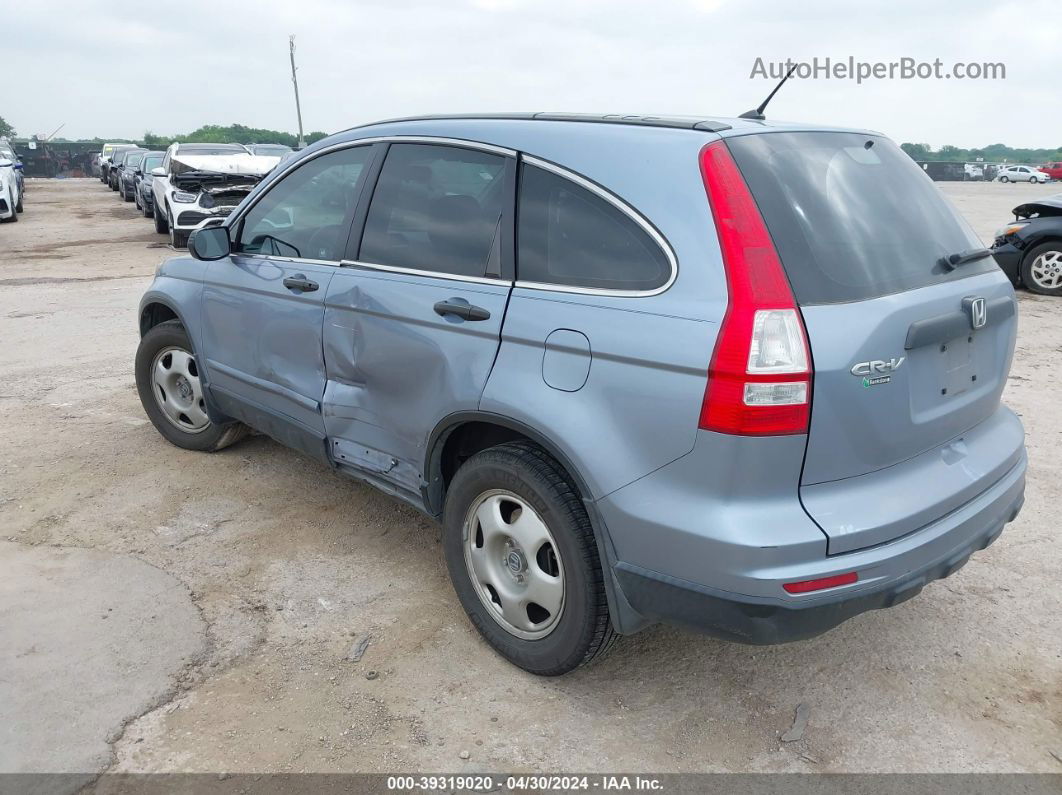 2010 Honda Cr-v Lx Blue vin: 3CZRE3H30AG705719