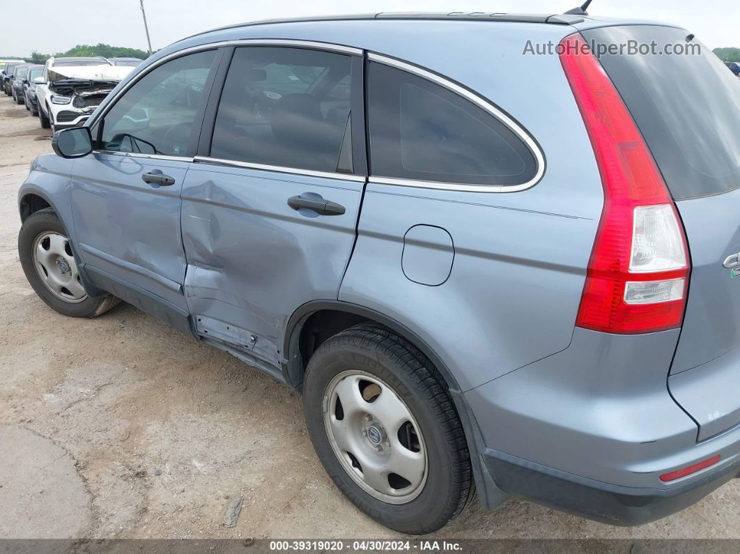 2010 Honda Cr-v Lx Blue vin: 3CZRE3H30AG705719