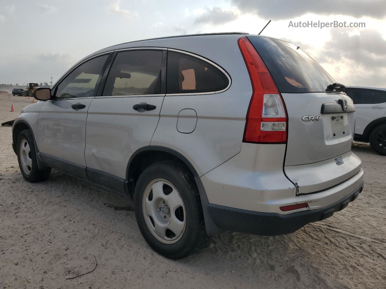 2010 Honda Cr-v Lx Silver vin: 3CZRE3H31AG701856