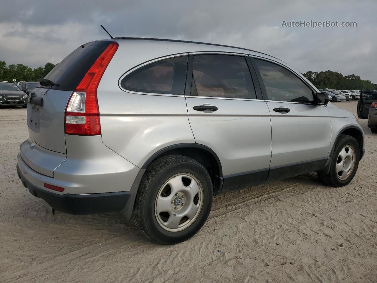 2010 Honda Cr-v Lx Silver vin: 3CZRE3H31AG701856