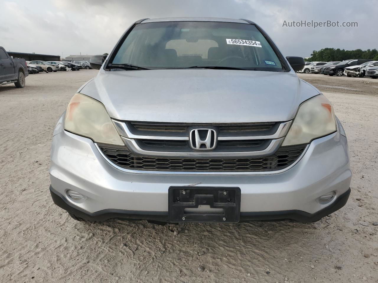 2010 Honda Cr-v Lx Silver vin: 3CZRE3H31AG701856