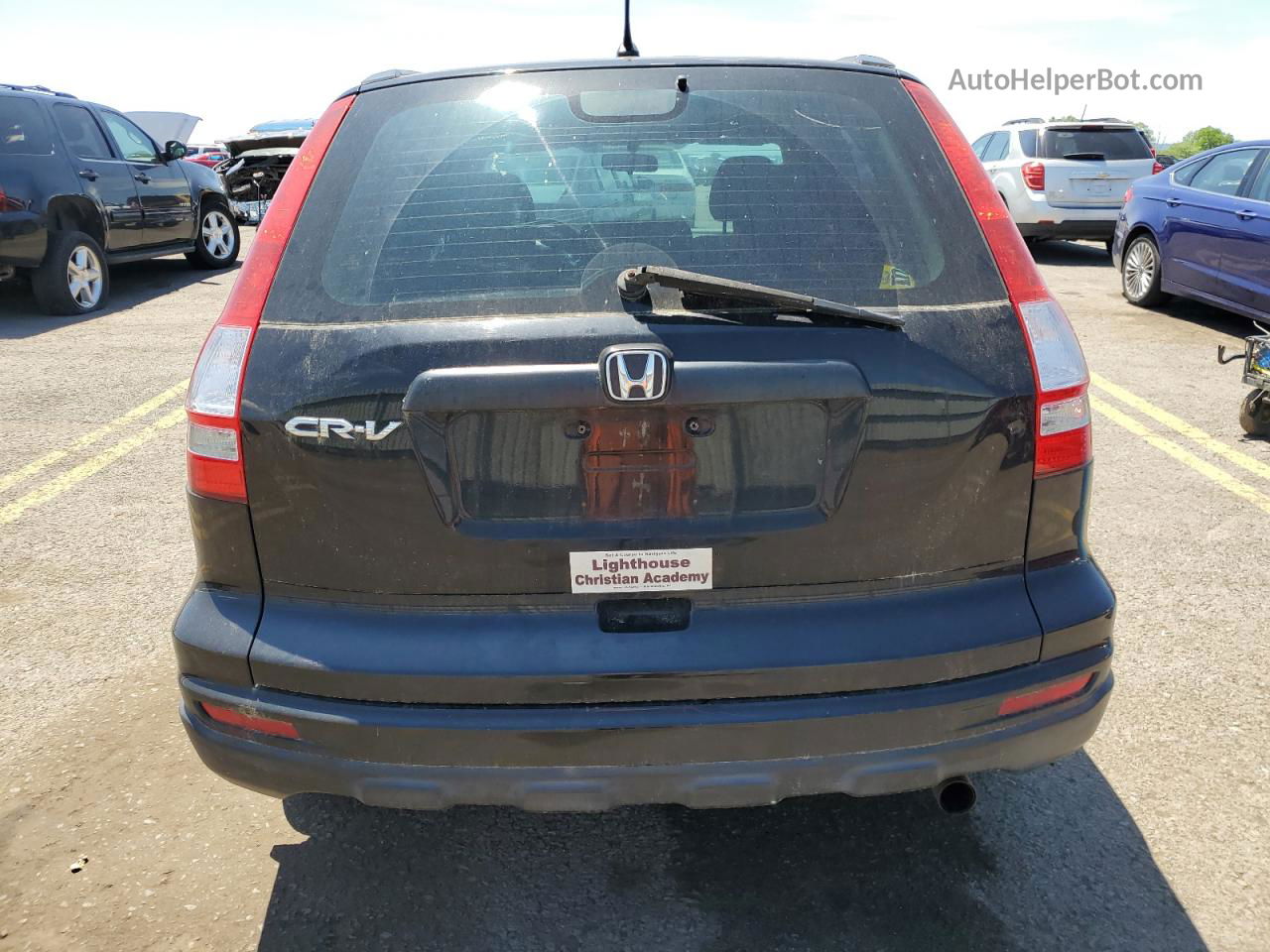 2010 Honda Cr-v Lx Black vin: 3CZRE3H36AG706194