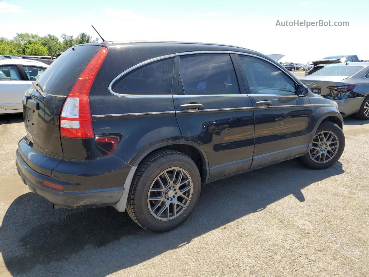 2010 Honda Cr-v Lx Black vin: 3CZRE3H36AG706194