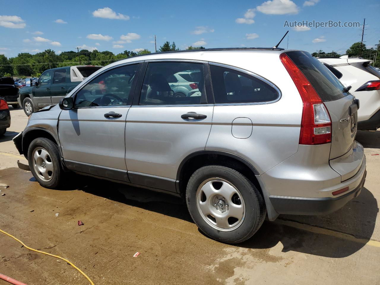 2010 Honda Cr-v Lx Silver vin: 3CZRE3H3XAG703654