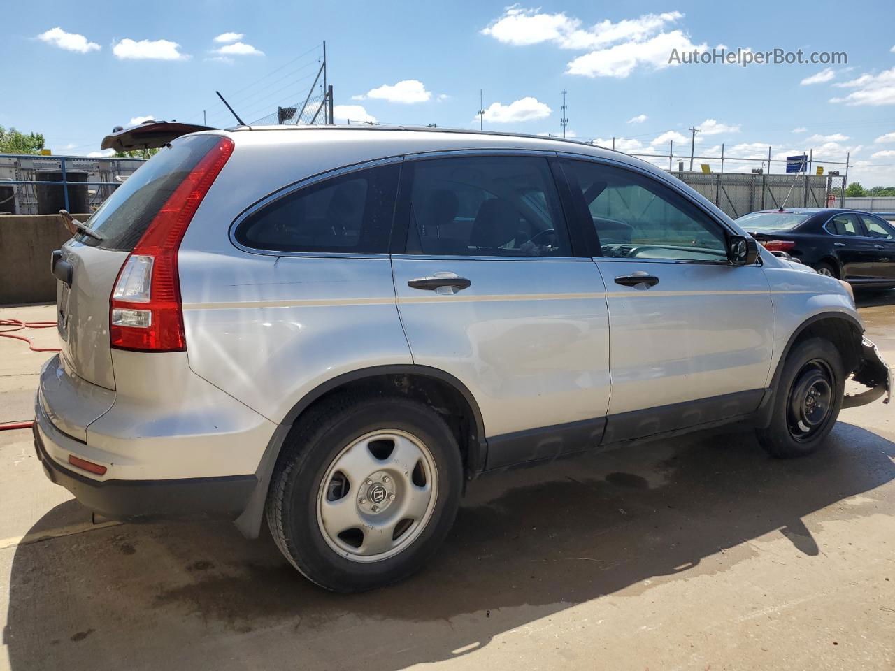 2010 Honda Cr-v Lx Silver vin: 3CZRE3H3XAG703654