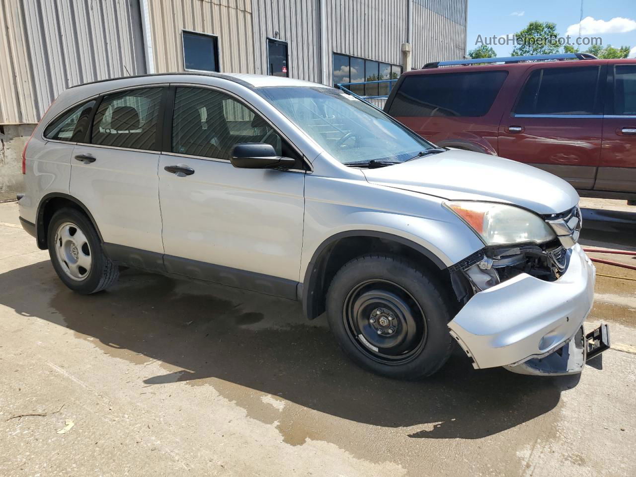 2010 Honda Cr-v Lx Silver vin: 3CZRE3H3XAG703654