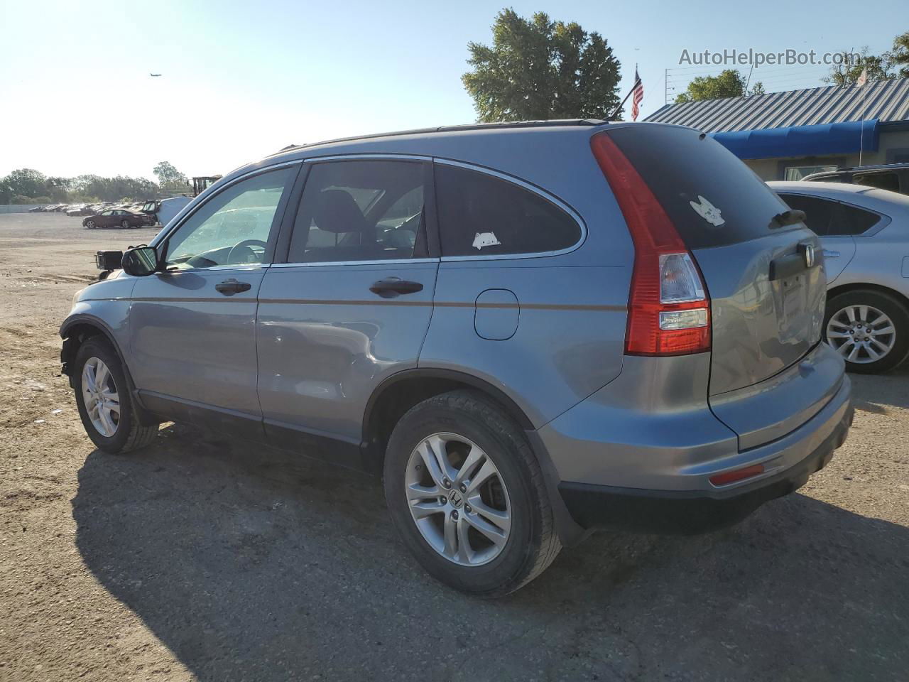 2010 Honda Cr-v Ex Синий vin: 3CZRE3H53AG700029