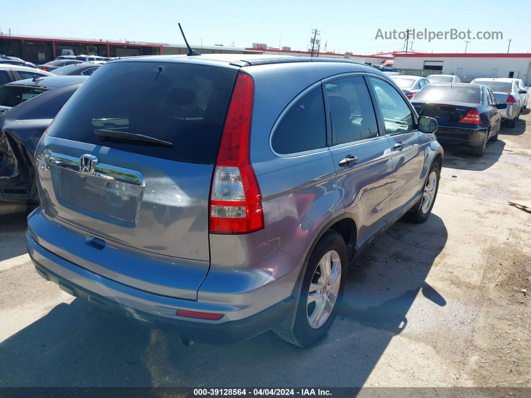 2010 Honda Cr-v Ex Blue vin: 3CZRE3H54AG700041