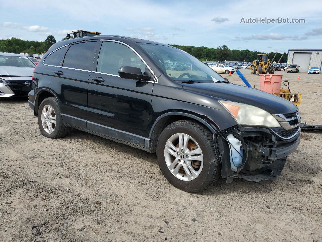 2010 Honda Cr-v Ex Черный vin: 3CZRE3H54AG702744