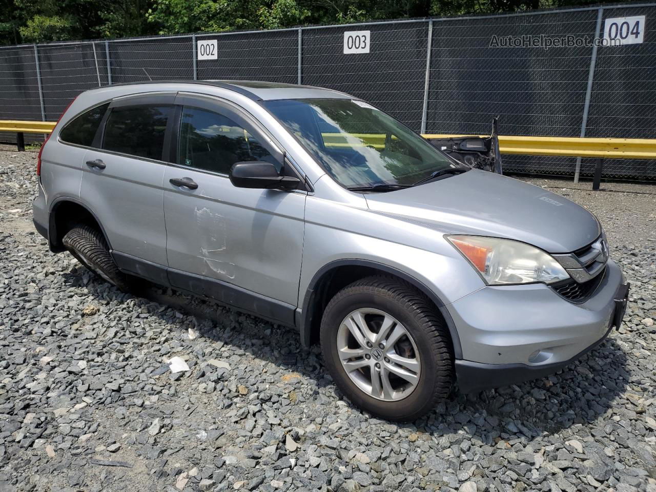 2010 Honda Cr-v Ex Silver vin: 3CZRE3H55AG702008