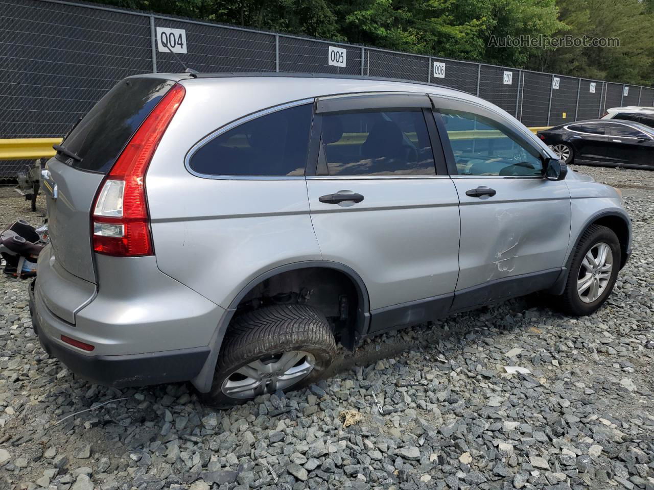 2010 Honda Cr-v Ex Silver vin: 3CZRE3H55AG702008