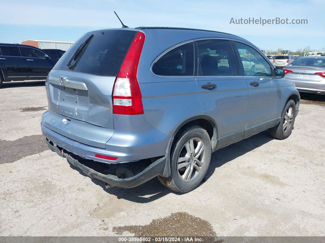 2010 Honda Cr-v Ex Light Blue vin: 3CZRE3H56AG701871