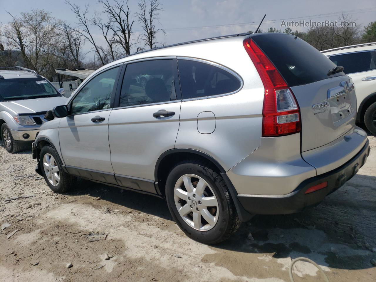 2009 Honda Cr-v Ex Silver vin: 3CZRE48519G706767