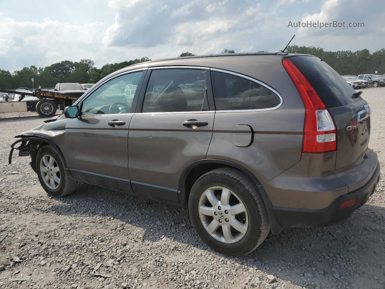 2009 Honda Cr-v Ex Tan vin: 3CZRE48519G707675