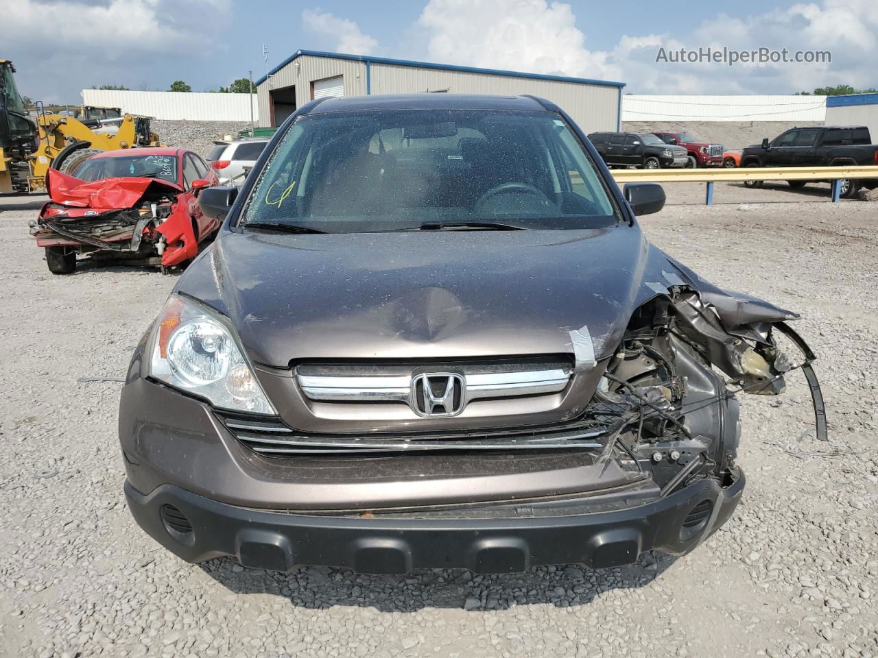 2009 Honda Cr-v Ex Tan vin: 3CZRE48519G707675