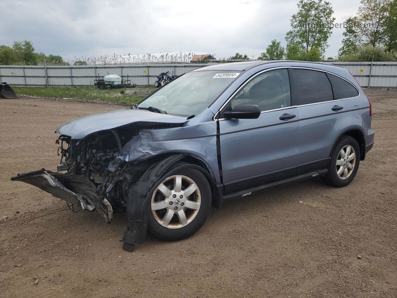 2009 Honda Cr-v Ex Blue vin: 3CZRE48549G702454