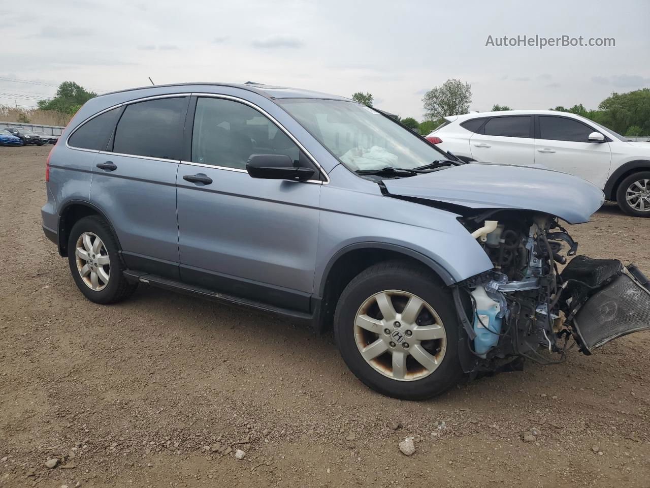 2009 Honda Cr-v Ex Blue vin: 3CZRE48549G702454