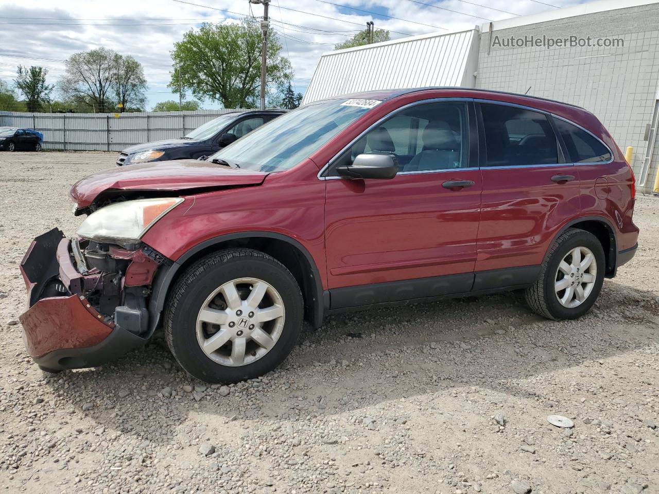 2009 Honda Cr-v Ex Red vin: 3CZRE48579G708524