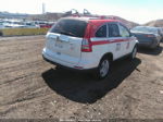 2010 Honda Cr-v Ex White vin: 3CZRE4H50AG706781