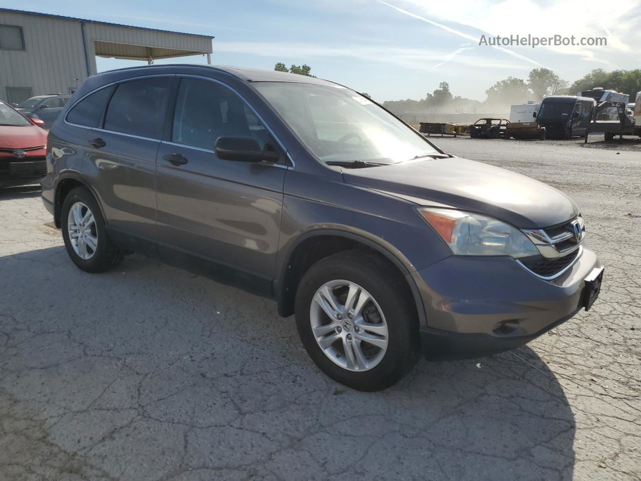 2010 Honda Cr-v Ex Brown vin: 3CZRE4H51AG703257