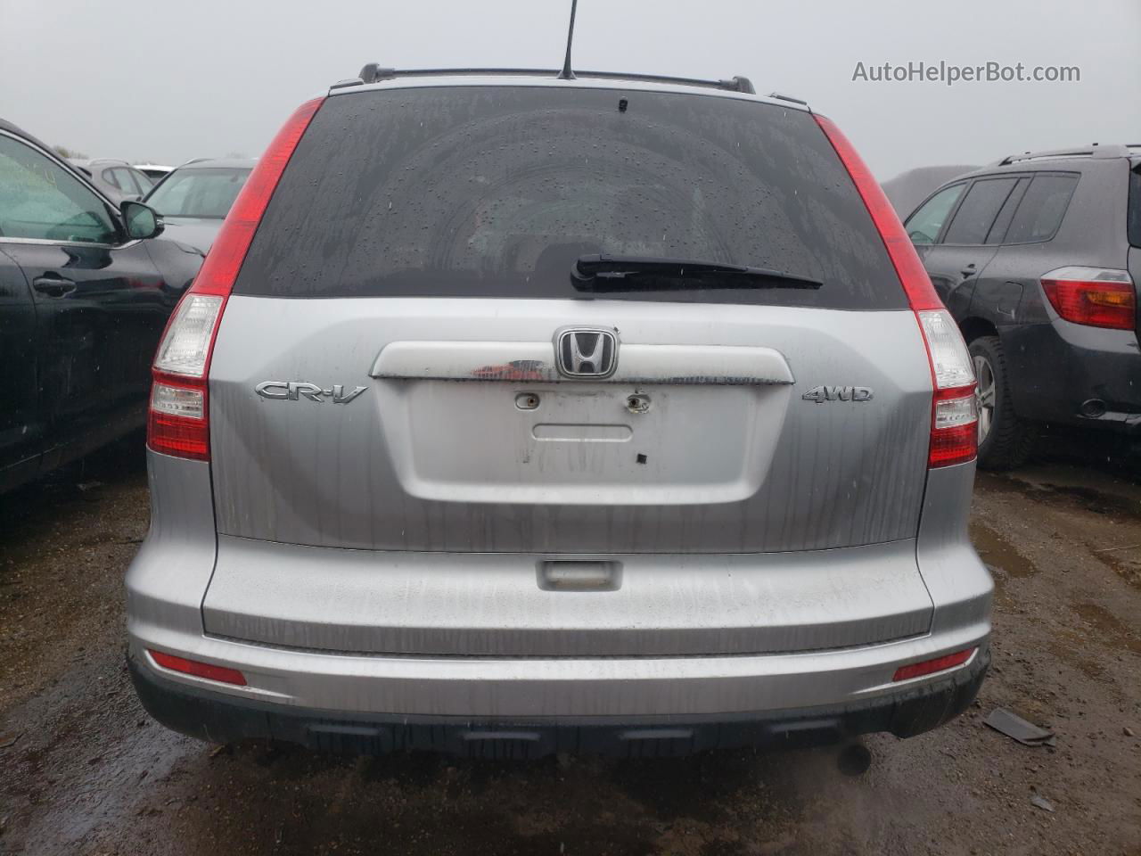 2010 Honda Cr-v Ex Silver vin: 3CZRE4H51AG704473