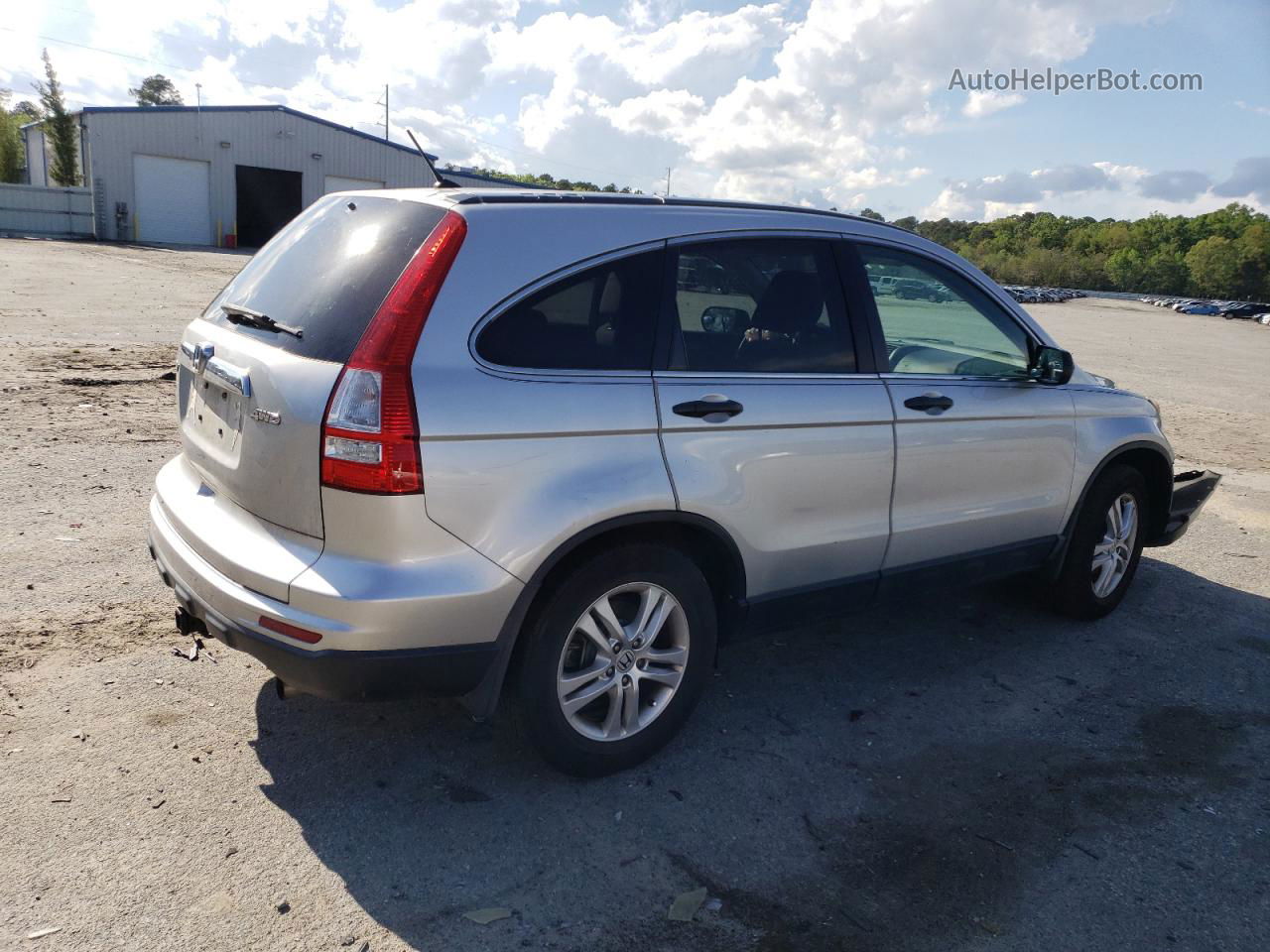 2010 Honda Cr-v Ex Silver vin: 3CZRE4H53AG704510