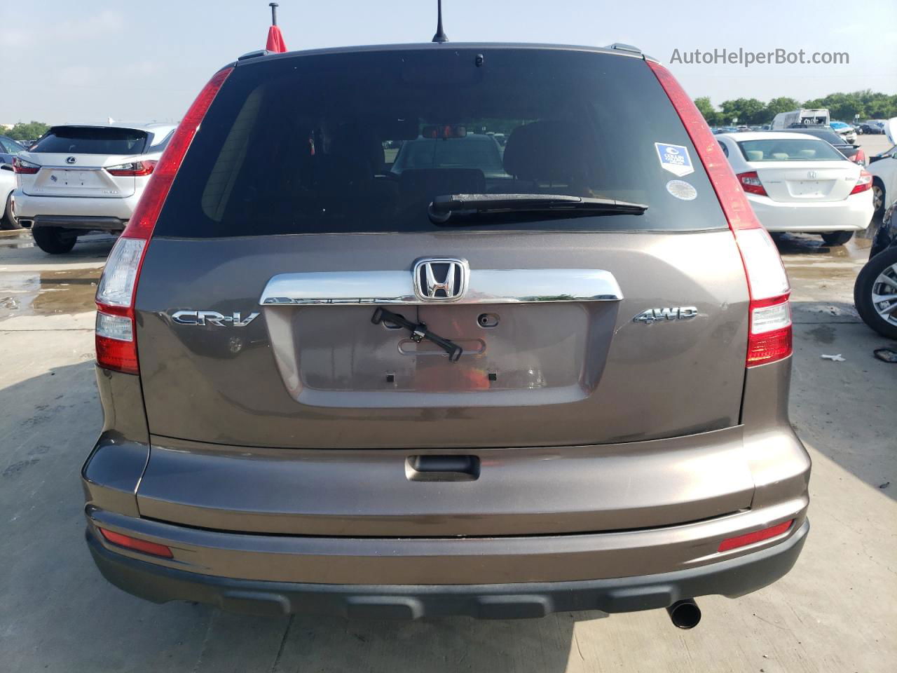 2010 Honda Cr-v Ex Gray vin: 3CZRE4H54AG700403