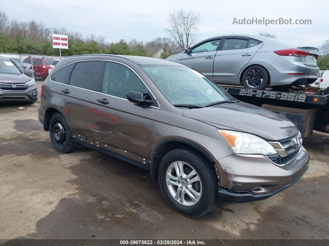 2010 Honda Cr-v Ex Серый vin: 3CZRE4H57AG704901