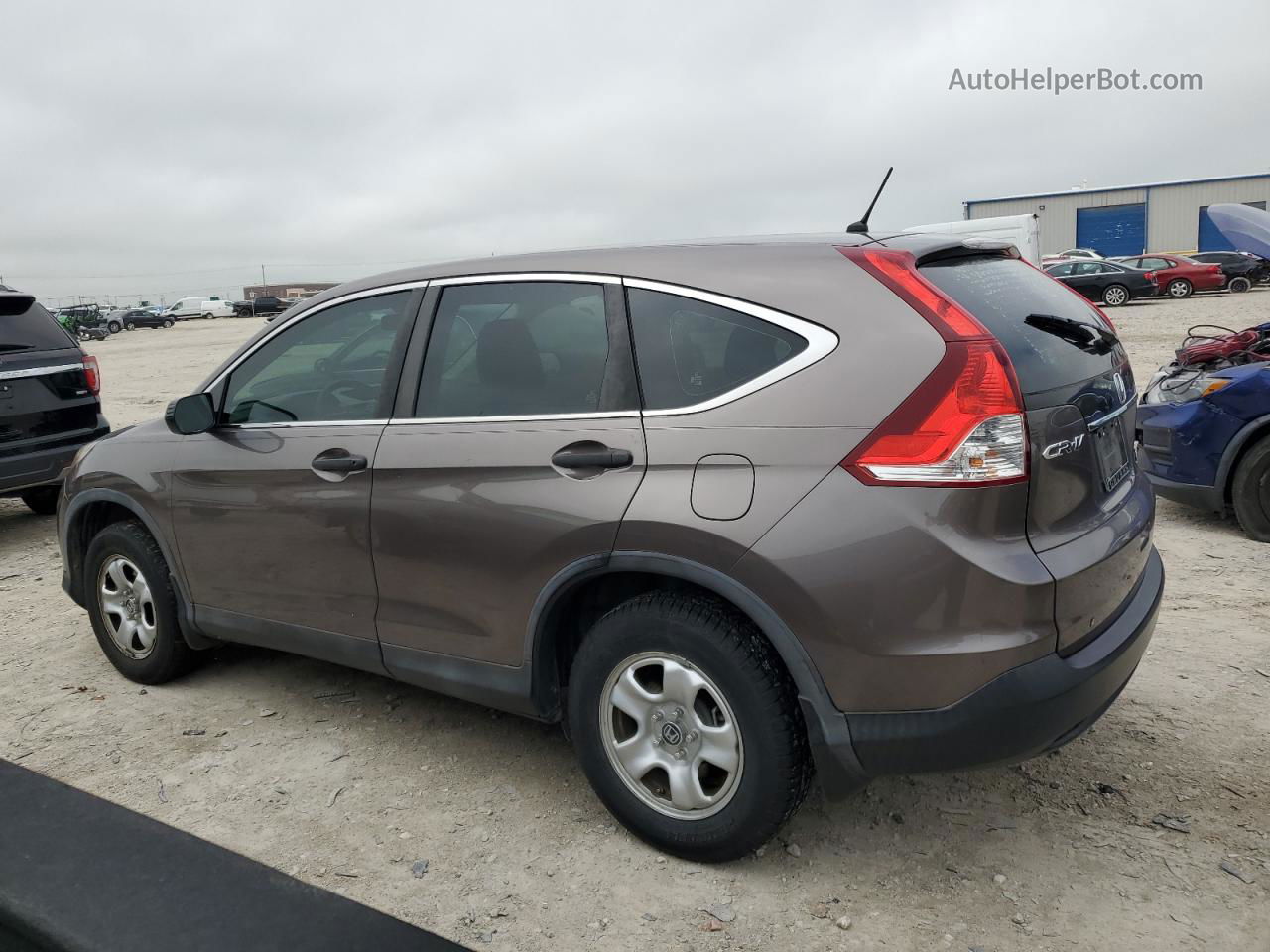 2013 Honda Cr-v Lx Серый vin: 3CZRM3H30DG710684