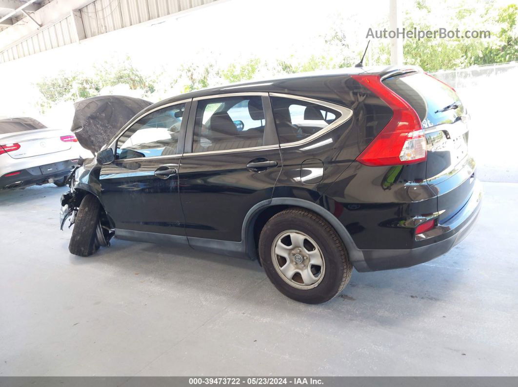 2015 Honda Cr-v Lx Black vin: 3CZRM3H30FG703107