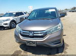 2015 Honda Cr-v Lx Brown vin: 3CZRM3H30FG705178