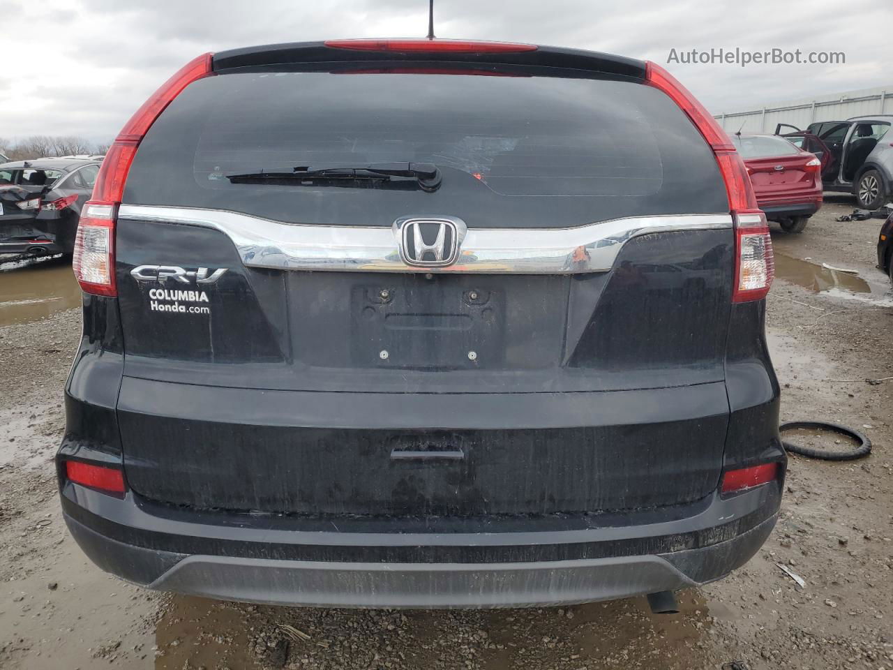 2016 Honda Cr-v Lx Black vin: 3CZRM3H30GG705540