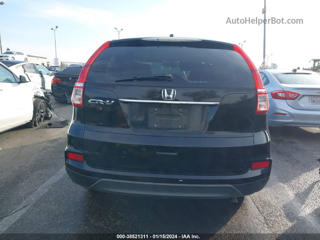 2015 Honda Cr-v Lx Черный vin: 3CZRM3H31FG705853