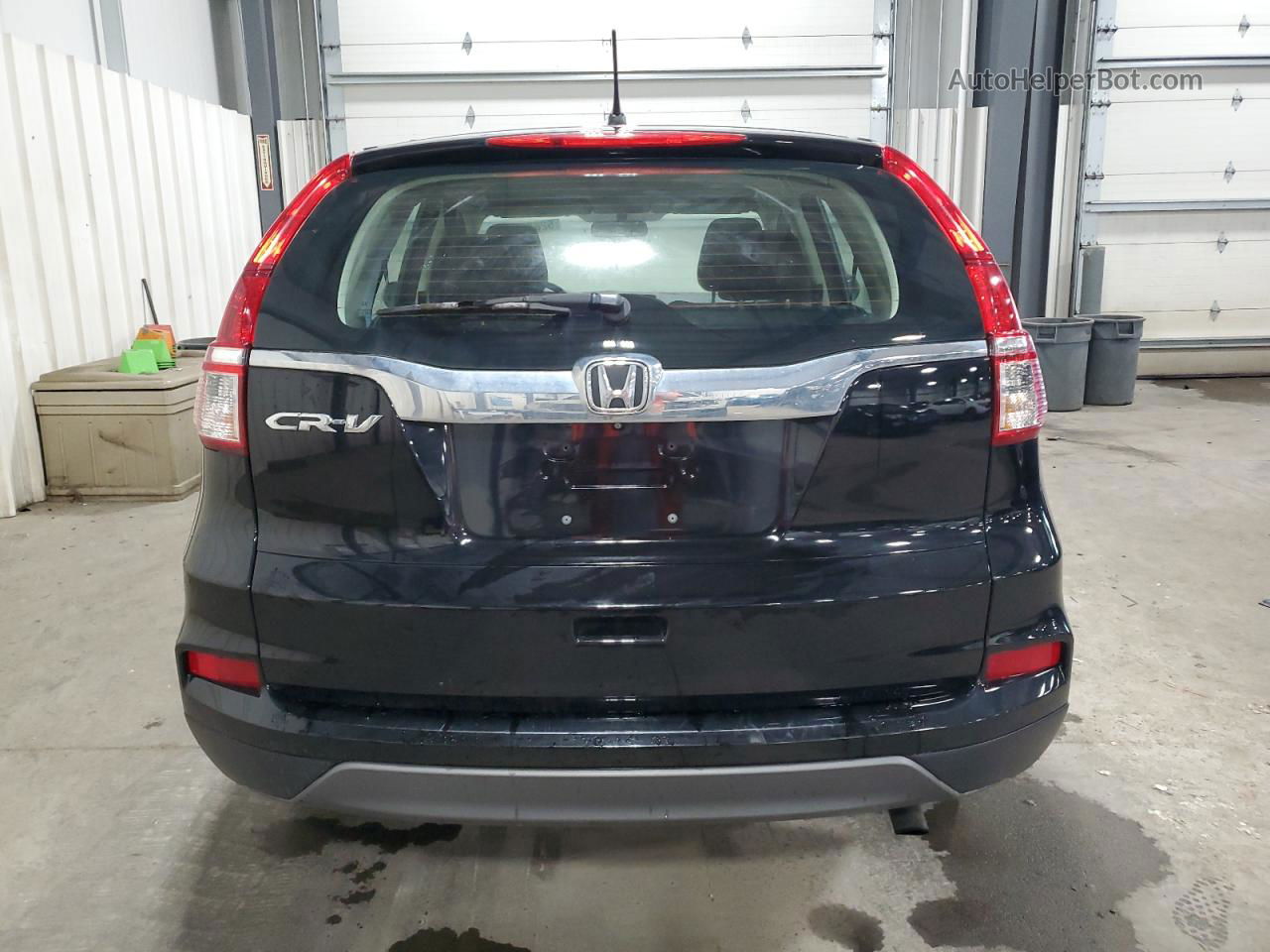 2015 Honda Cr-v Lx Black vin: 3CZRM3H31FG710938