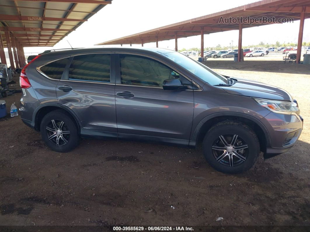 2016 Honda Cr-v Lx Серый vin: 3CZRM3H31GG710567