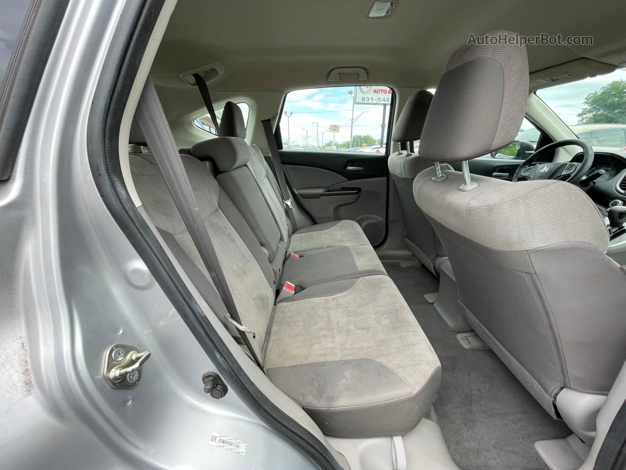 2013 Honda Cr-v Lx Серебряный vin: 3CZRM3H32DG712744