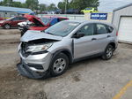 2015 Honda Cr-v Lx Silver vin: 3CZRM3H32FG706445