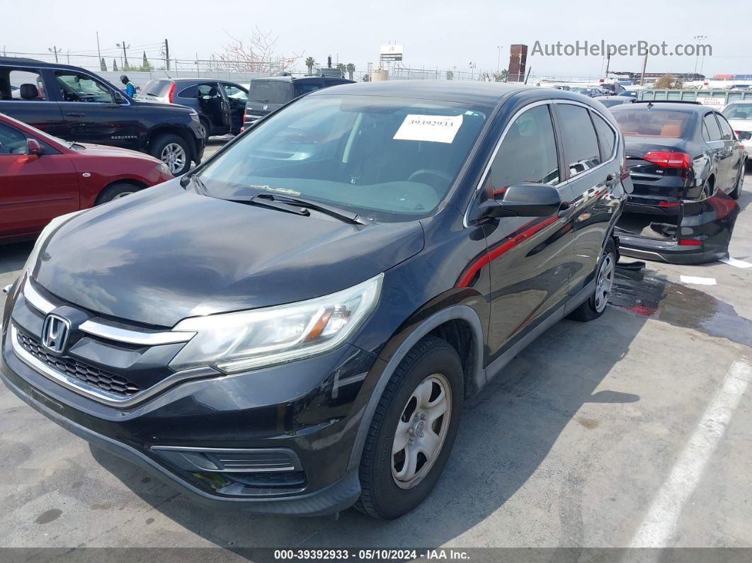 2015 Honda Cr-v Lx Черный vin: 3CZRM3H32FG710902