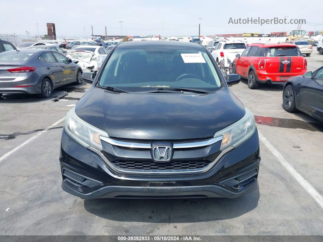 2015 Honda Cr-v Lx Черный vin: 3CZRM3H32FG710902