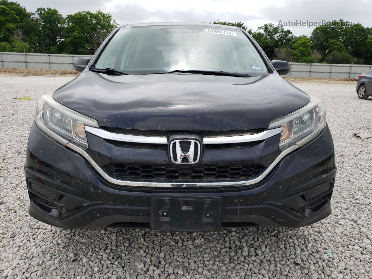 2016 Honda Cr-v Lx Черный vin: 3CZRM3H32GG700016