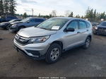 2016 Honda Cr-v Lx Silver vin: 3CZRM3H32GG701358